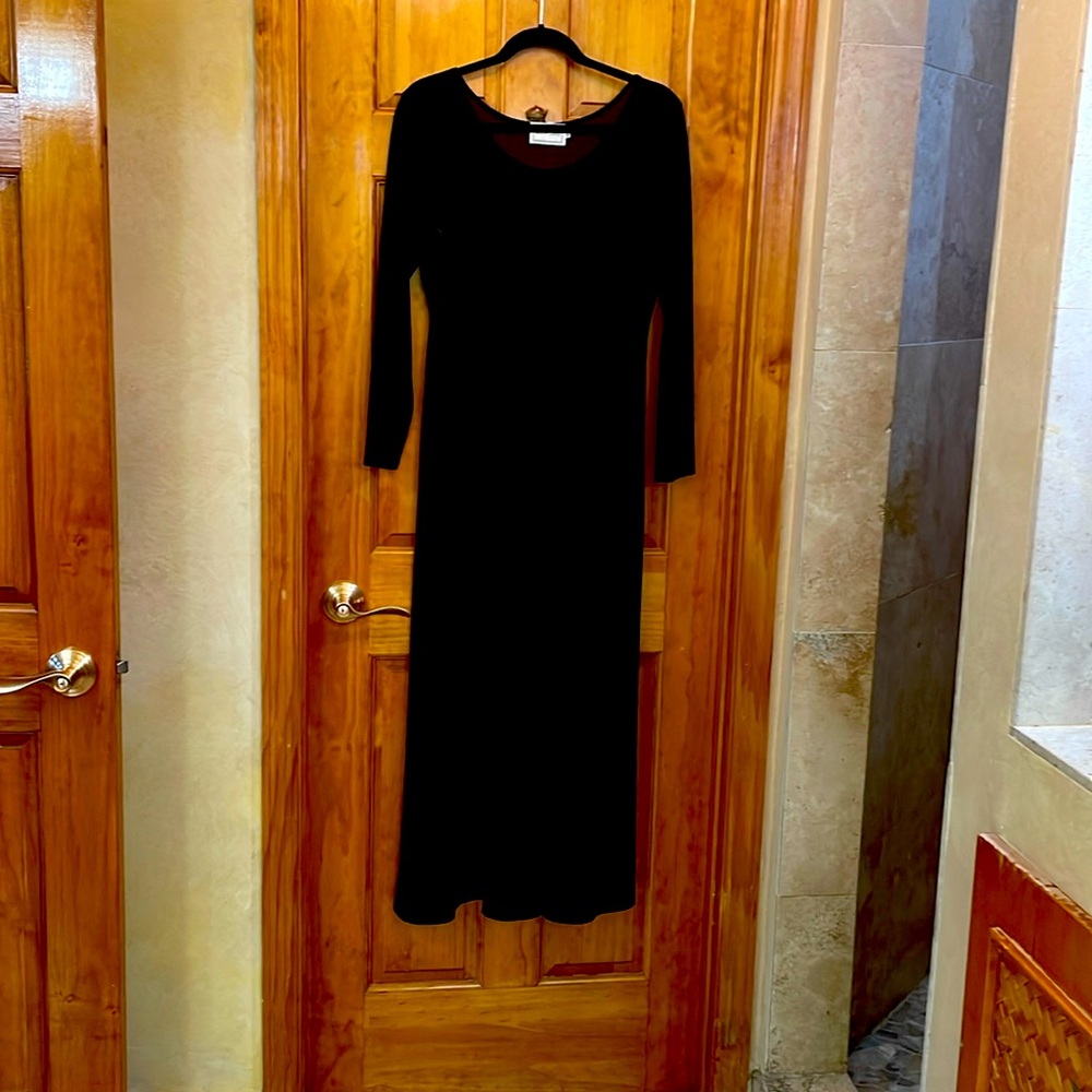 Misty Lane Chocolate velvet dress.
